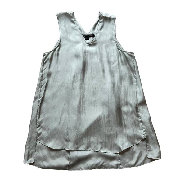 Theyskens' Theory light gray silk tank top size P - Picture 11 of 11
